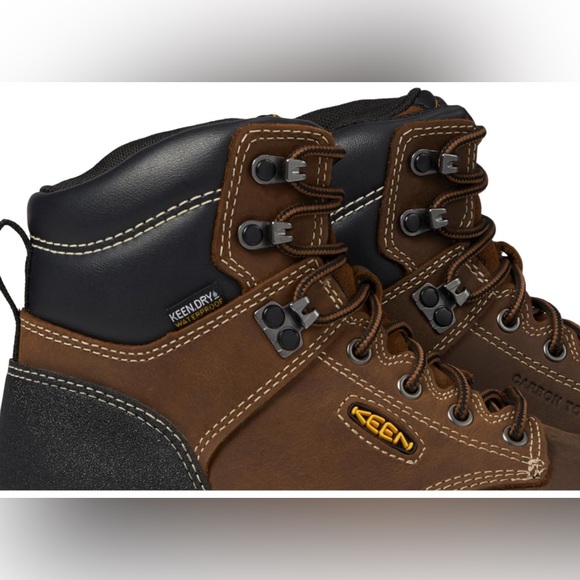 KEEN Utility Evanston 6" Composite Toe Waterproof Construction Work Boot -Sz 8.5 - Picture 6 of 10